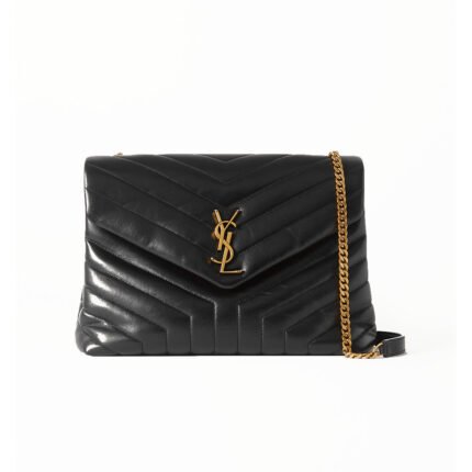 SAINT LAURENT YSL LouLou Medium 32- Quilted Leather Shoulder Bag