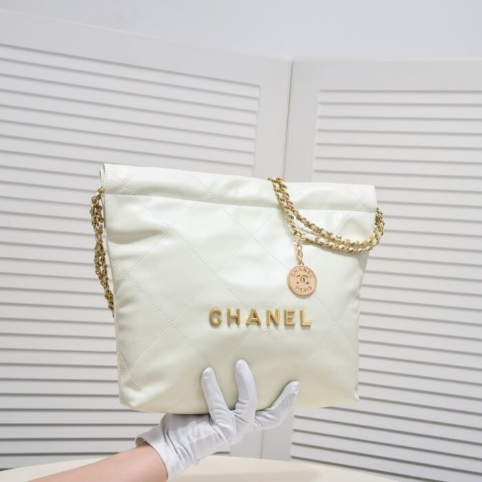 ⁦Chanel 22 Bag Pearl Bag Shoulder Bag Handbag⁩ - الصورة ⁦5⁩