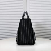 Chanel Cruise Chain Canvas Beach Bag Shopping bag Tote Shoulder Bag Handbag - Image 2