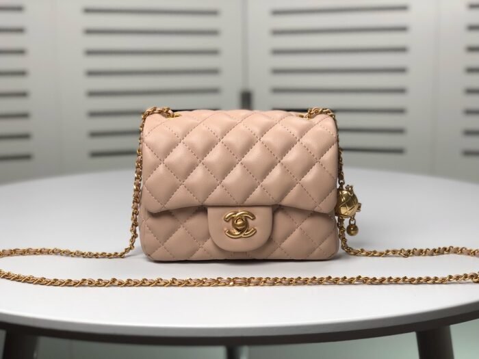 Chanel Cross Body Metal Ball Chain Shoulder Bag Handbag - Image 1