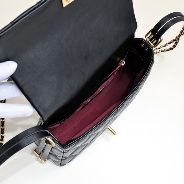 ⁦Chanel 23B Messenger Bag Large Shoulder Bag Handbag⁩ - الصورة ⁦8⁩