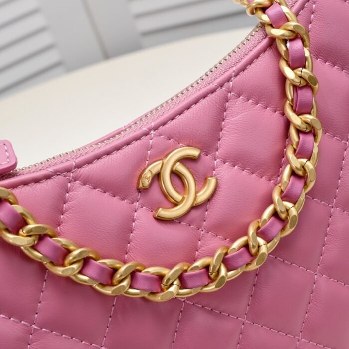 ⁦Chanel 23B Hobo Shoulder Bag Handbag⁩ - الصورة ⁦6⁩