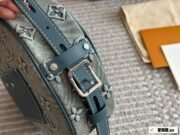 ⁦Louis Vuitton Denim Shoulder Bag Handbag⁩ - الصورة ⁦7⁩