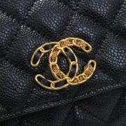 ⁦Chanel Woc Chain with Ball Pattern Shoulder Bag Handbag⁩ - الصورة ⁦5⁩