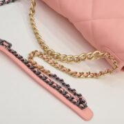 ⁦Chanel Lambskin Quilted Large19 Flap Shoulder Bag Handbag⁩ - الصورة ⁦7⁩