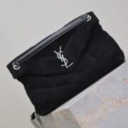 Saint Laurent YSL Small Puffer Shoulder Bag 35cm 10A quality 577475-1 - Image 23