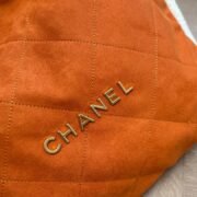 Chanel 22 Garbage Bags Gold Coin Shopping Handbag Shoulder Bag - Image 6