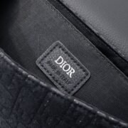 ⁦Dior Saddle Messenger Bag Oblique Shoulder Bag Handbag⁩ - الصورة ⁦9⁩