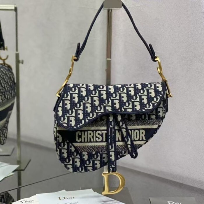 Dior Saddle Bag With Strap(Replica) - Image 14