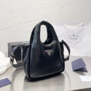 ⁦Prada Soft Soft Sheep Leather Mini Handbag Shoulder Bag⁩ - الصورة ⁦4⁩