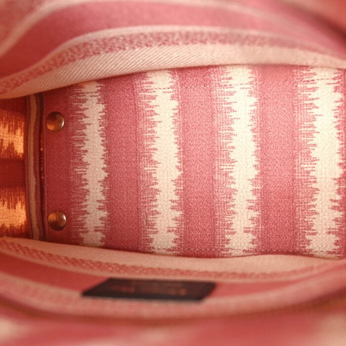 Medium Lady D-Lite Bag 'Lite Pink' - Image 5