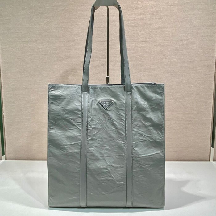 Prada Small Antique Nappa Leather Tote Bag Handbag - Image 4