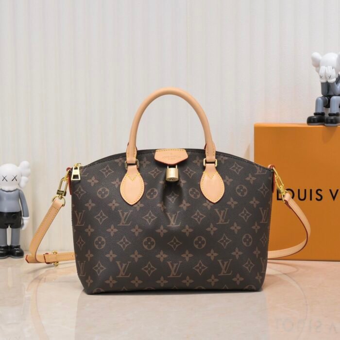 ⁦Louis Vuitton LV  Boetie Shoulder Tote Bag Top quality M45987 &M45986⁩ - الصورة ⁦4⁩