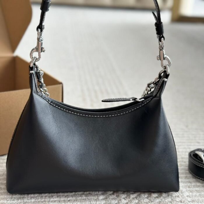 Coach JULIET 27 Chain Embellished Crossbody Shoulder Bag Tote Bag - Image 6