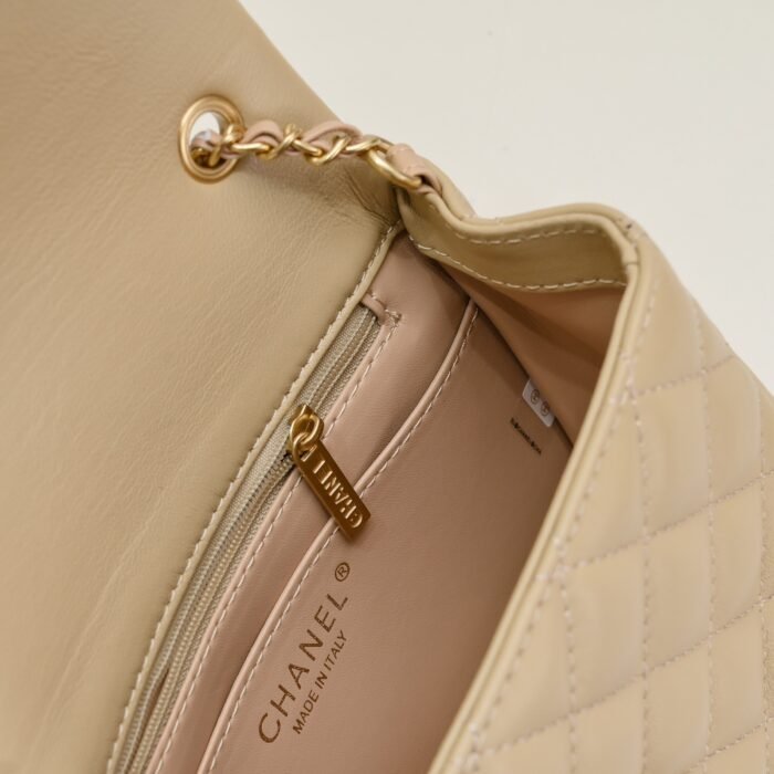 Chanel Cross Body Metal Ball Chain Shoulder Bag Handbag - Image 8