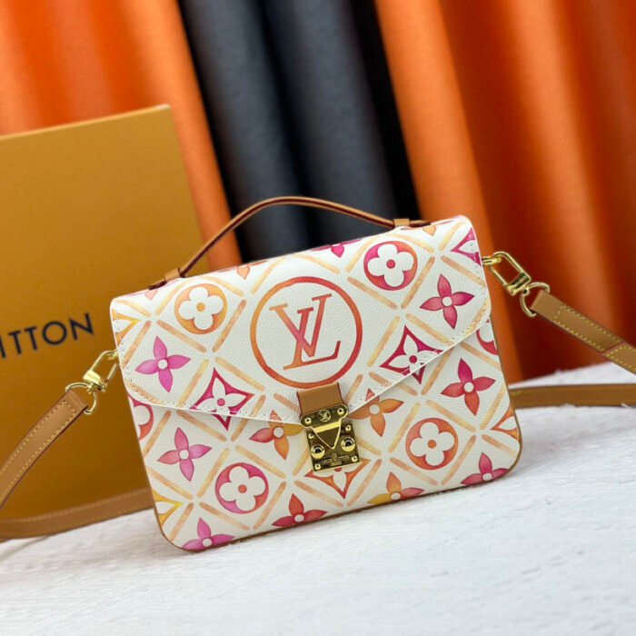 Louis Vuitton Pochette Métis Bag Beige For Women 9.8incn 25cm M11461 - Image 3