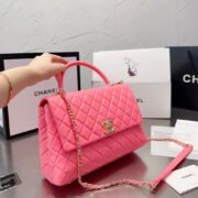 Chanel Coco Handle Bag Medium Shoulder Bag - Image 7