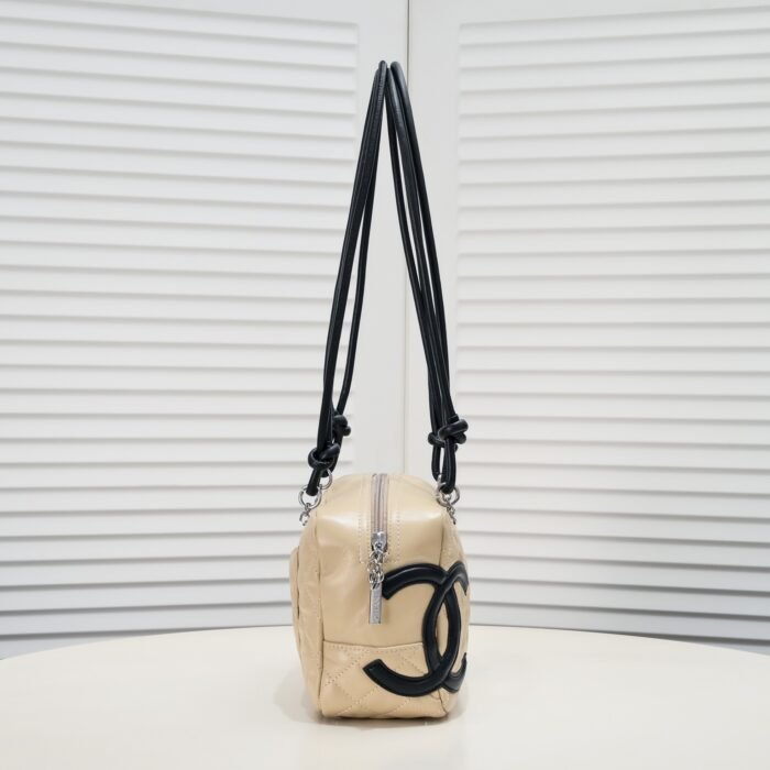Chanel Ligne Cambon Bowling Bag Large Shoulder Bag Handbag - Image 2