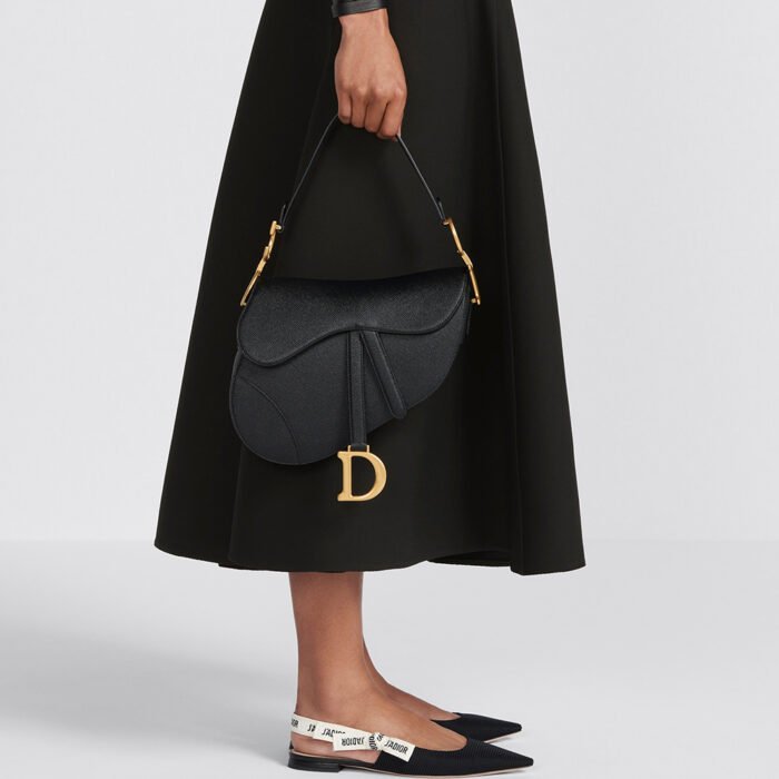 Dior Mini&Small Saddle Bag Grained Calfskin - Image 2