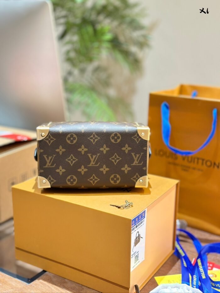 ⁦Louis Vuitton Speedy 20 Trunk Shoulder Bag Shoulder Bag Handbag⁩ - الصورة ⁦6⁩