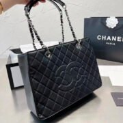 CHANEL GST Tote Bag Caviar A50995 - Image 2
