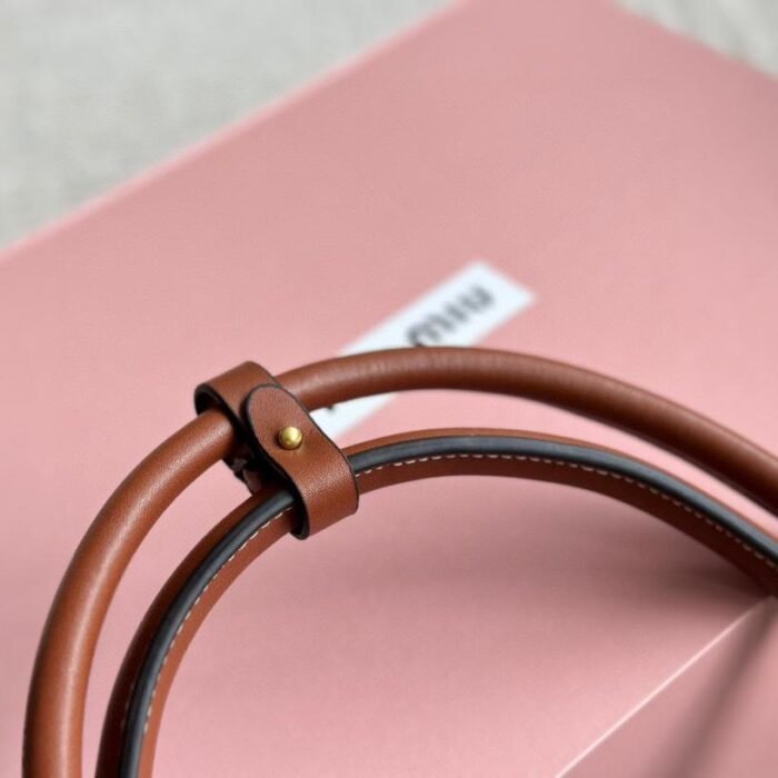 ⁦Miu Miu Bowling Briefcase Shoulder Handbag⁩ - الصورة ⁦12⁩