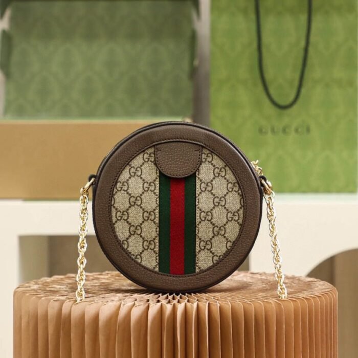 ⁦Gucci Ophidia Round Cake Crossbody Bag⁩ - الصورة ⁦5⁩