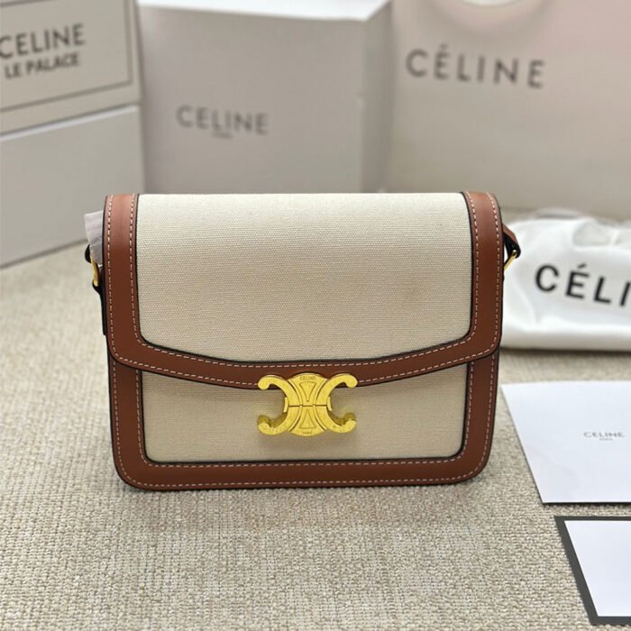 CELINE Triomphe Shoulder Bag Small&Medium - Image 5