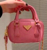 ⁦Prada Saffiano Leather Handbag Shoulder Bag⁩ - الصورة ⁦4⁩