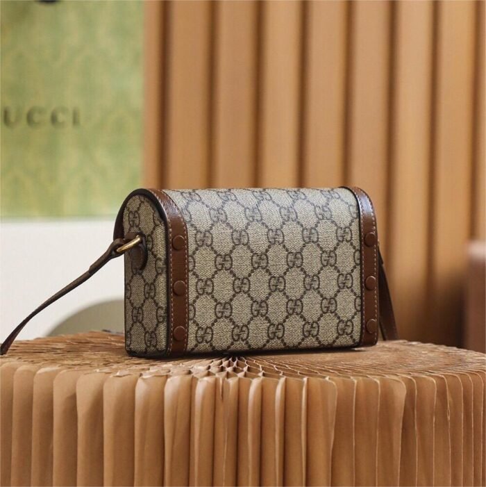 GUCCI 1955 Horsebit Shoulder Mini Bag 10A Mirror Quality Version 699296 - Image 7