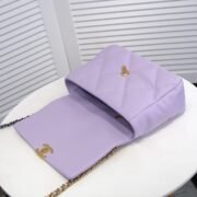 Chanel Lambskin Quilted Medium19 Flap Shoulder Bag Handbag - Image 5