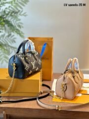 ⁦Louis Vuitton Nano Speedy Shoulder Bag Handbag⁩ - الصورة ⁦3⁩