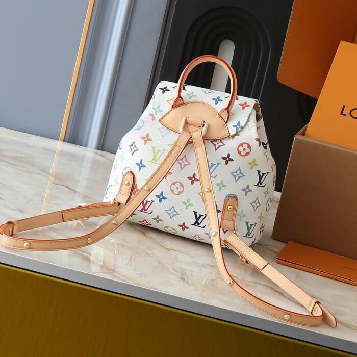 ⁦Louis Vuitton LV Takashi Murakami VENICE Shoulder bag Backpack M13081⁩ - الصورة ⁦7⁩