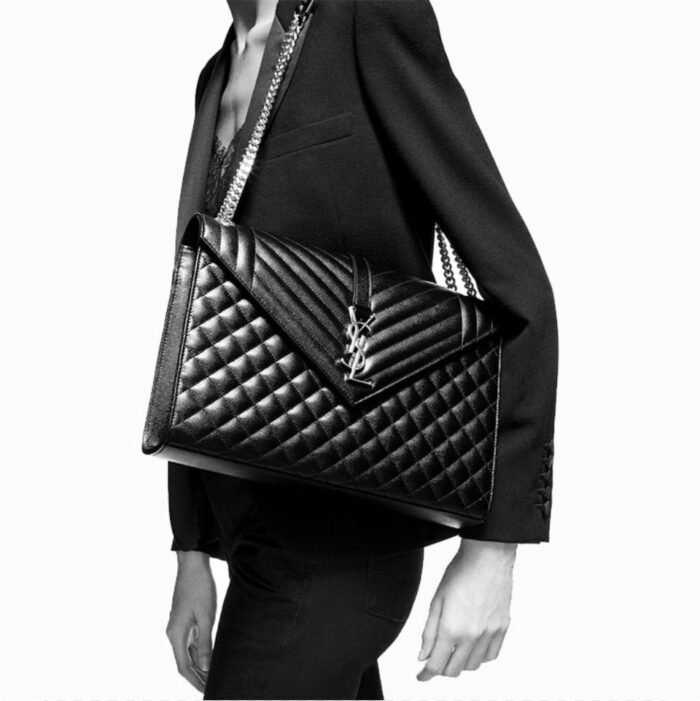 SAINT LAURENT YSL Envelope Shouder Bag Large - Image 3