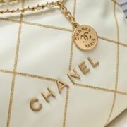 ⁦Chanel 22 Bag Pearl Bag Golden Thread Shoulder Bag Handbag⁩ - الصورة ⁦6⁩