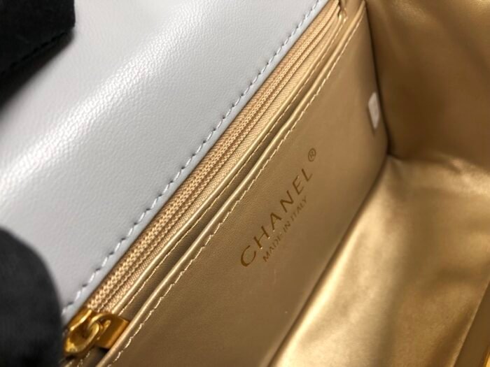⁦Chanel Cross Body Metal Ball Chain Shoulder Bag Handbag⁩ - الصورة ⁦7⁩