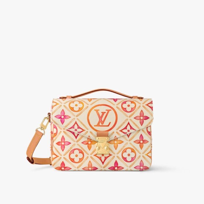 Louis Vuitton Pochette Métis Bag Beige For Women 9.8incn 25cm M11461 - Image 1
