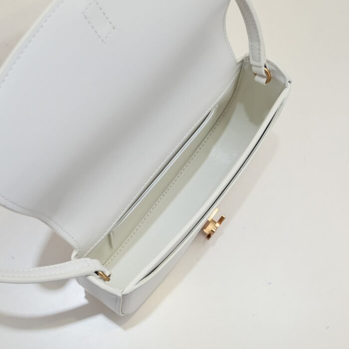 ⁦Saint Laurent YSL Volt Aire le Cassander Mini Hobo Shoulder Bag Handbag⁩ - الصورة ⁦7⁩