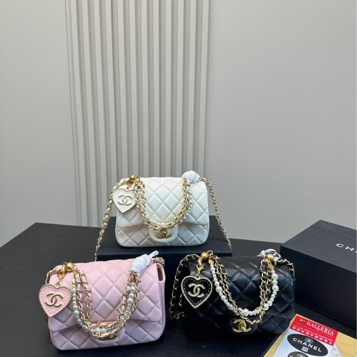 ⁦Chanel 24P Handbag Shoulder Crossbody Bag⁩ - الصورة ⁦9⁩