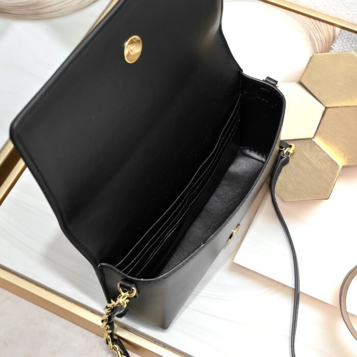 ⁦Dior CD Signature Mini Chain Handbag Shoulder Bag Handbag⁩ - الصورة ⁦9⁩