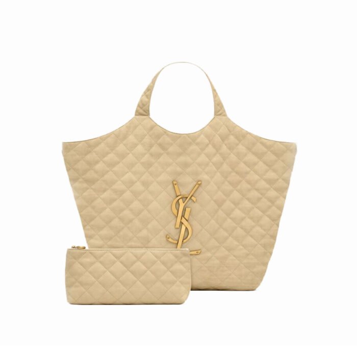SAINT LAURENT Icare Maxi Shopping Bag Tote Bag Handbag - Image 1