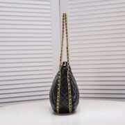Chanel 23p Crescent Moon Bag Hobo Wristlet Shoulder Bag Handbag - Image 2