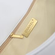 Chanel Lambskin Quilted Medium19 Flap Shoulder Bag Handbag - Image 9