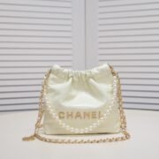 Chanel 22S Trash Bag Mini Pearl Bag Shoulder Bag Handbag