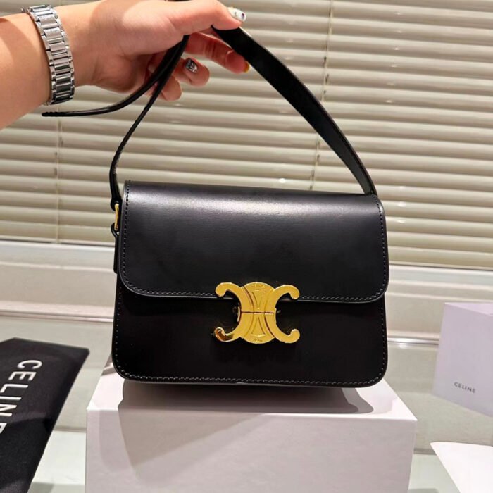 CELINE Triomphe Shoulder Bag Small&Medium - Image 6