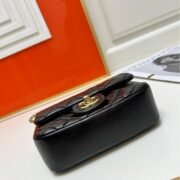 ⁦Chanel 24P Square Fatty Flap Bag Shoulder Bag Crossbody Bag⁩ - الصورة ⁦5⁩