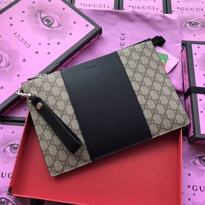 ⁦Gucci Men's Handbag Bag Clutch Toiletry Bag⁩ - الصورة ⁦10⁩