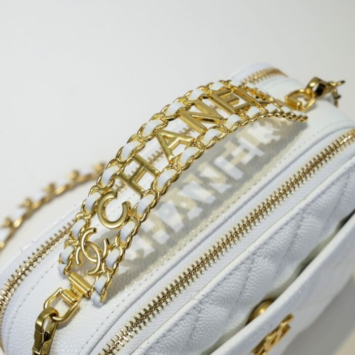 ⁦Chanel Caviar Double-C Camera Shoulder Bag Handbag⁩ - الصورة ⁦8⁩
