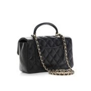 Chanle Lambskin Mini Top Handle CF Shoulder Bag - Image 4