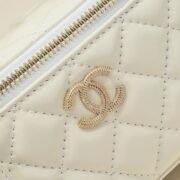 Chanel Pearl Handle Box Bag Makeup Shoulder Bag Handbag - Image 7